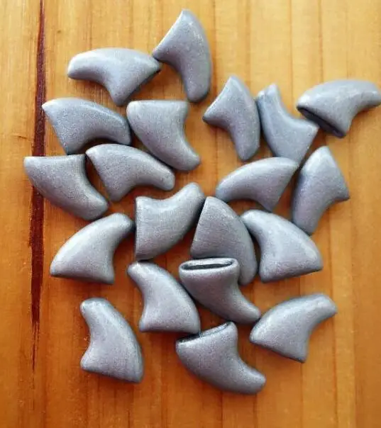 Новинка 2016 года 20 шт. мягкие колпачки для кошек и домашних животных серого цвета