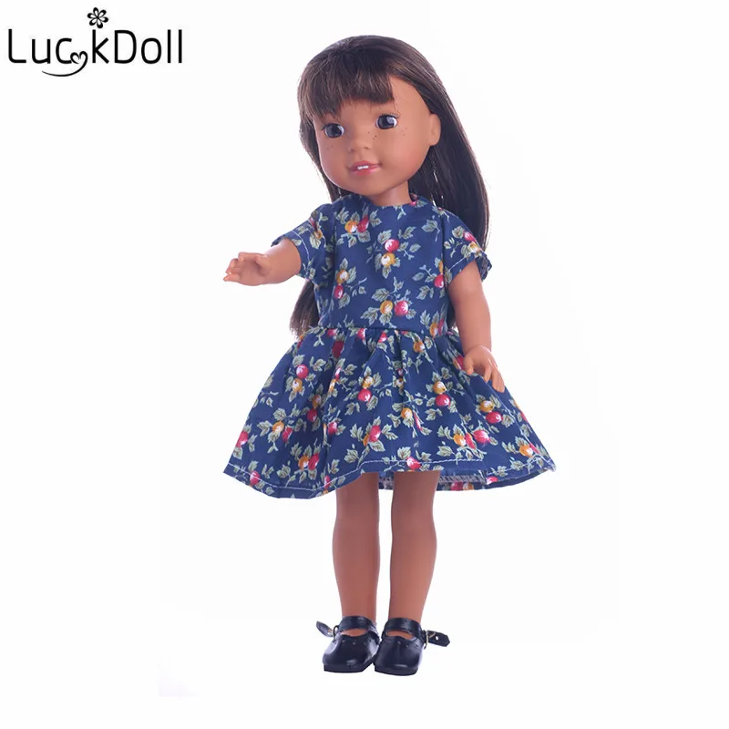 Luckydoll новая кукла одежда аксессуары юбка подходит для 14,5 дюймов Американская женская кукла игрушка детский лучший праздничный подарок