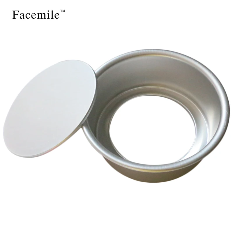 Новинка 5-дюймовая анодированная алюминиевая круглая форма для кексов выпечки