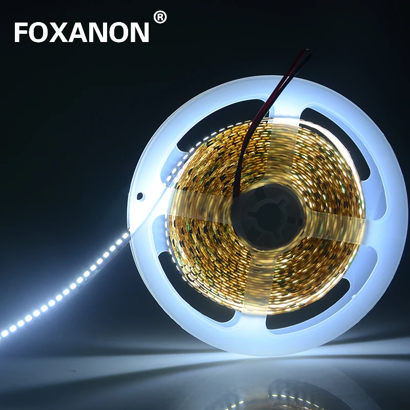 Высоколюменная Светодиодная лента ночные светильники 2835 SMD DC 12V 1200 LEDs/5 M