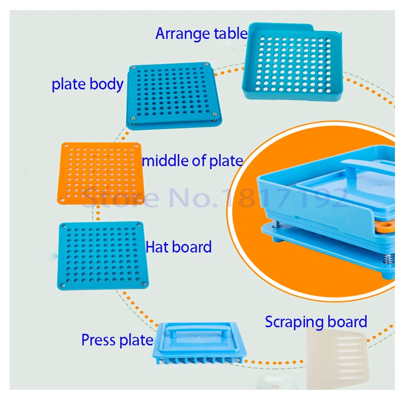 Руководство машина для наполнения Капсул 0 # S-100 отверстия 6-piece set ABS капсул