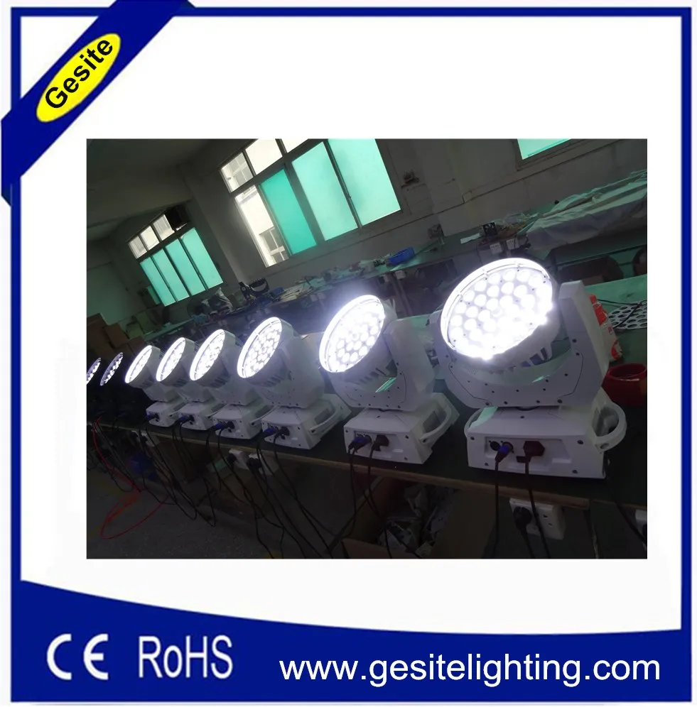 Светодиодный прожектор с движущейся головкой для диджея 36*10 Вт 14DMX каналы