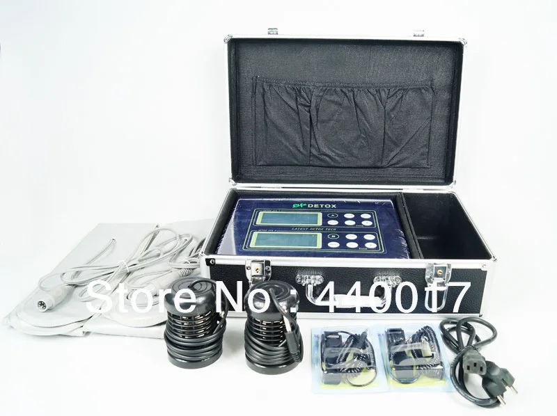 Fast Shipping + 100% Guarantee!!! 08 New arrival Health Care Salon use dual ion detox foot spa machine for cleanse |