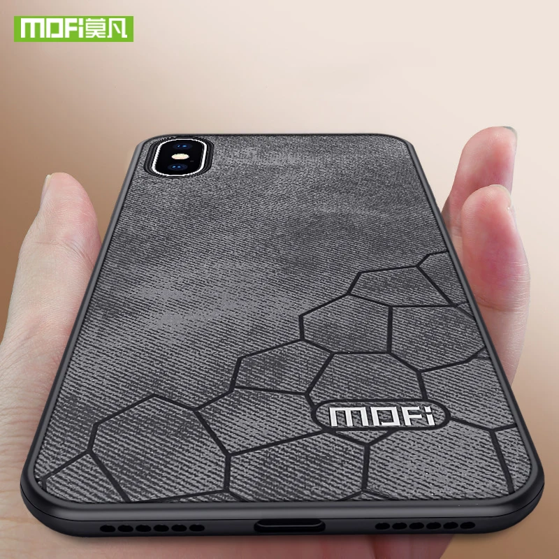 MOFi for iPhone XS MAX case silicone X luxury PU leather original cover protective coque capas XR Case |