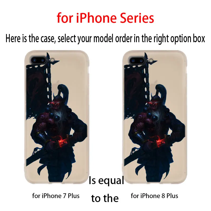 Shadow Fiend Dota 2 мягкий чехол для iPhone 12 11 Pro X XS Max XR 8 7 6 Plus 5s SE 2020 S 1 мини Чехол|Бамперы| |