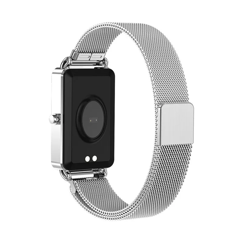 A88 женские Смарт-часы для женщин девочек металлические часы монитор сердечного