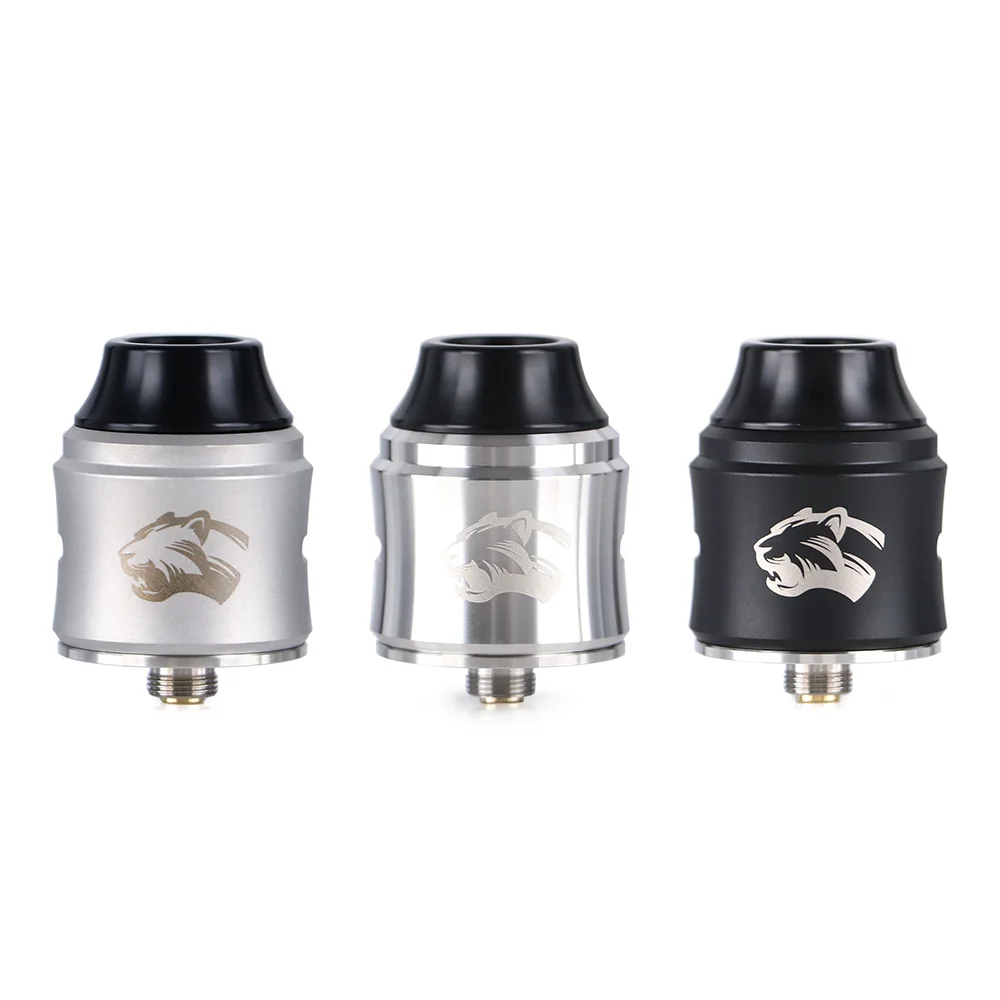2 шт. Vape tank obs Cheetah III RDA с 25 мм палуба 810 капельного наконечника и среднего