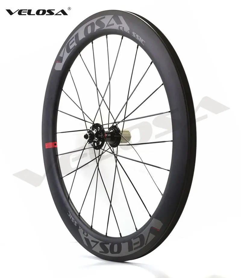 Velosa диск 60 дорожный мотоцикл дисковый тормоз углеродистая колесная пара 700C