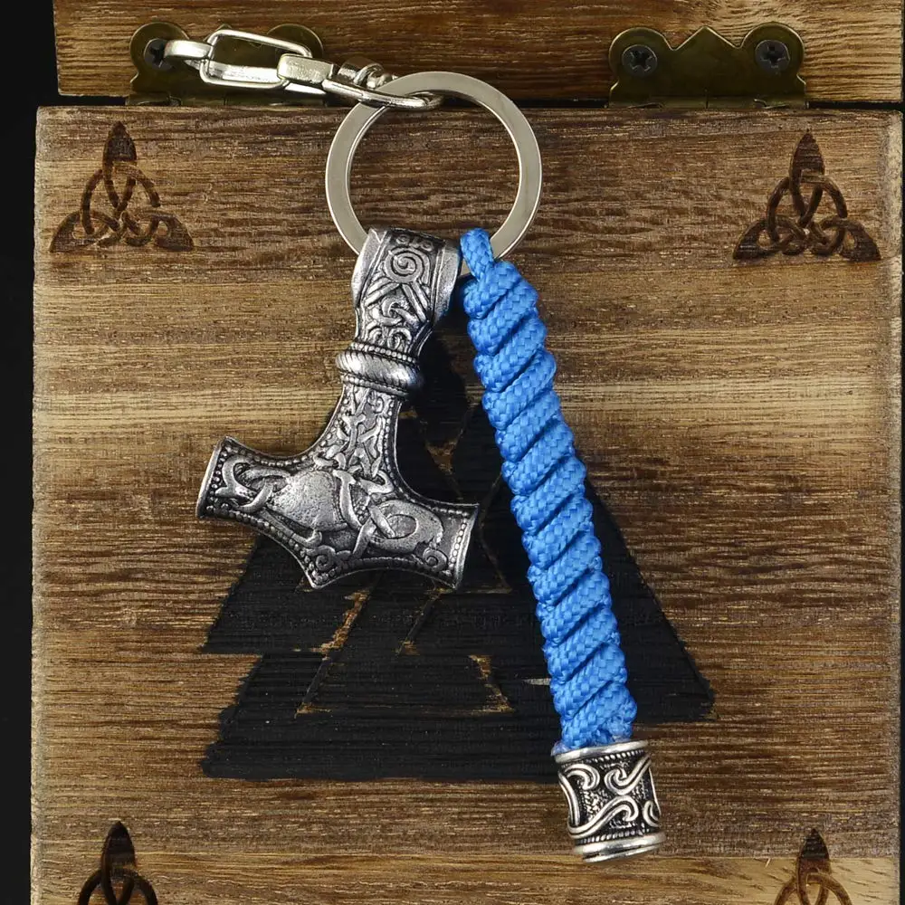 Брелок для ключей в стиле викингов Тор | Украшения и аксессуары