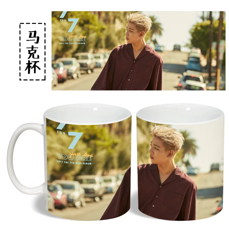 [MYKPOP]GOT7 BAMBAM YOU ARE 7 из кофейных кружек для воды молока керамических чашек