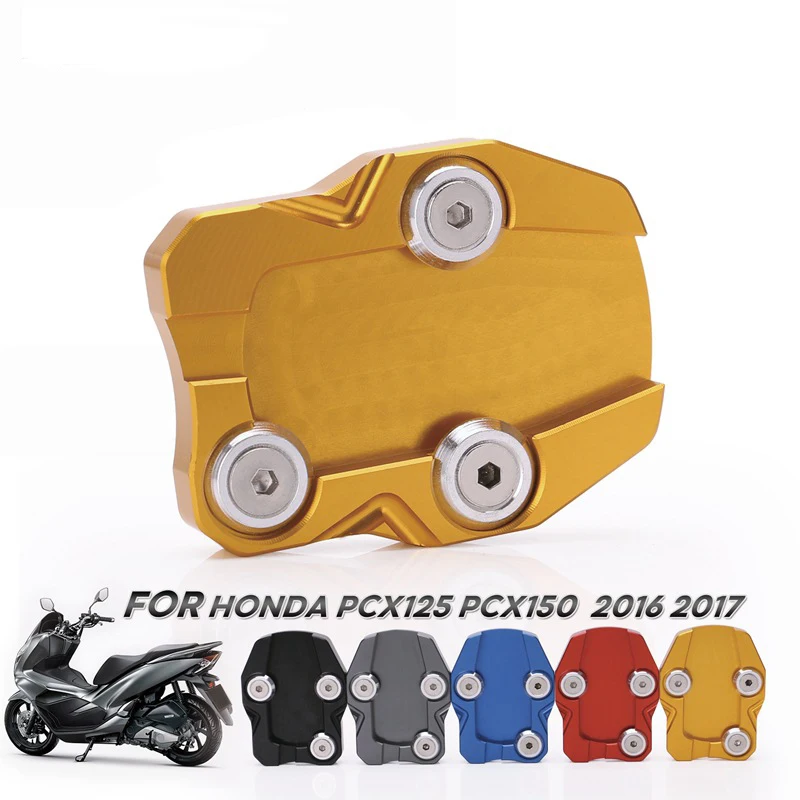 Подножка опорная пластина подножка боковая подставка удлинитель для Honda PCX125 PCX150