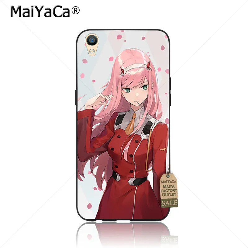 MaiYaCa Darling in the FranXX Newest Fashion Luxury phone case for OPPO R9s R11 R9 R15 casefor vivo X9sPLUS X20plus | Мобильные