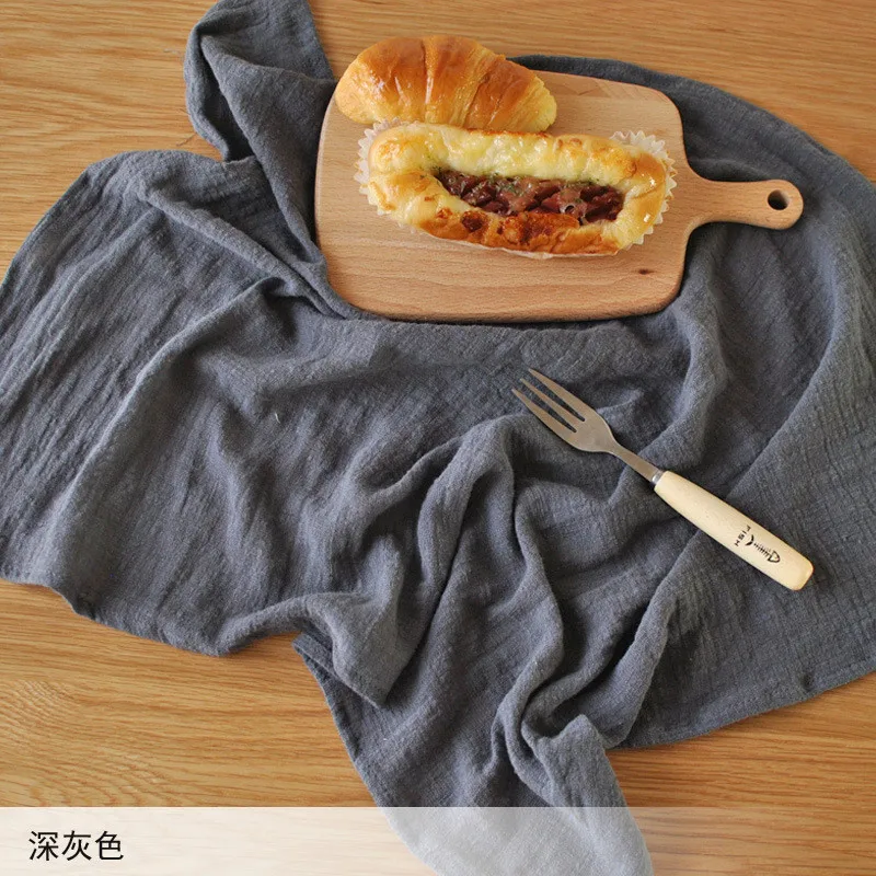 45*65 см японский стиль коврик Салфетка твердая простая настольная салфетка хлопок