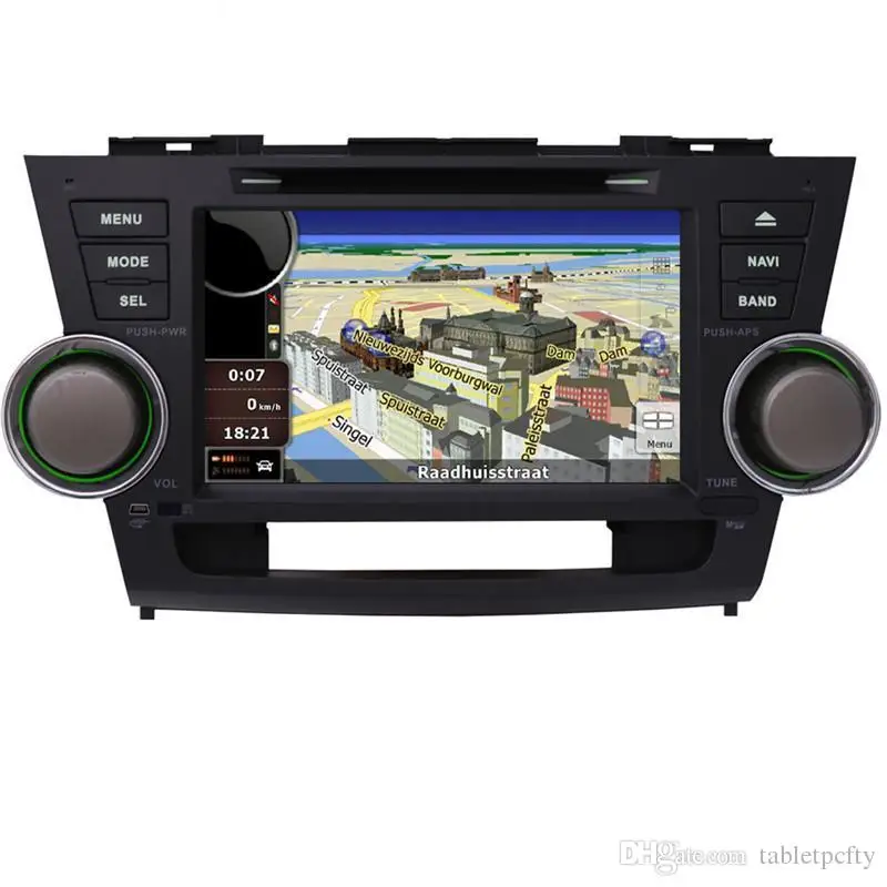 8 &quotАвтомобильный dvd плеер с GPS (opt) аудио Радио стерео BT/TV автомобильный