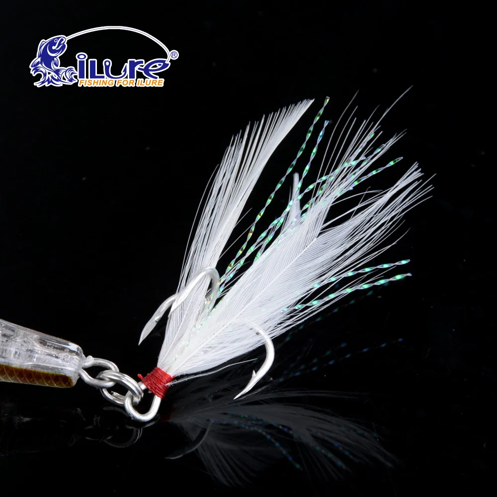ILure морские замки рыболовная приманка 20 г/30 г shad Стеклянный Карандаш рыболовные