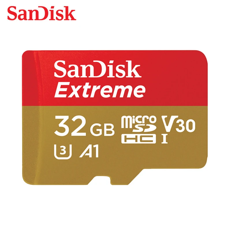 Новая карта памяти Sandisk EXTREME PLUS micro SD 32 Гб TF UHS I A2 64 128 ГБ 256 U3 V30 160 МБ/с./с|Карты памяти|