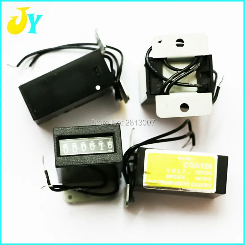 Бесплатная доставка от 1 шт. Аркады 6 цифр 12V механический счетчик монет метр для