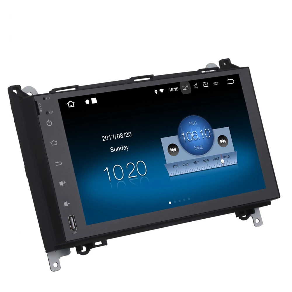 9 дюймов Android 7.1 автомобилей медиа Радио плеер для Benz W169 W245 Sprinter Viano Vito Wi-Fi 2 г + 16
