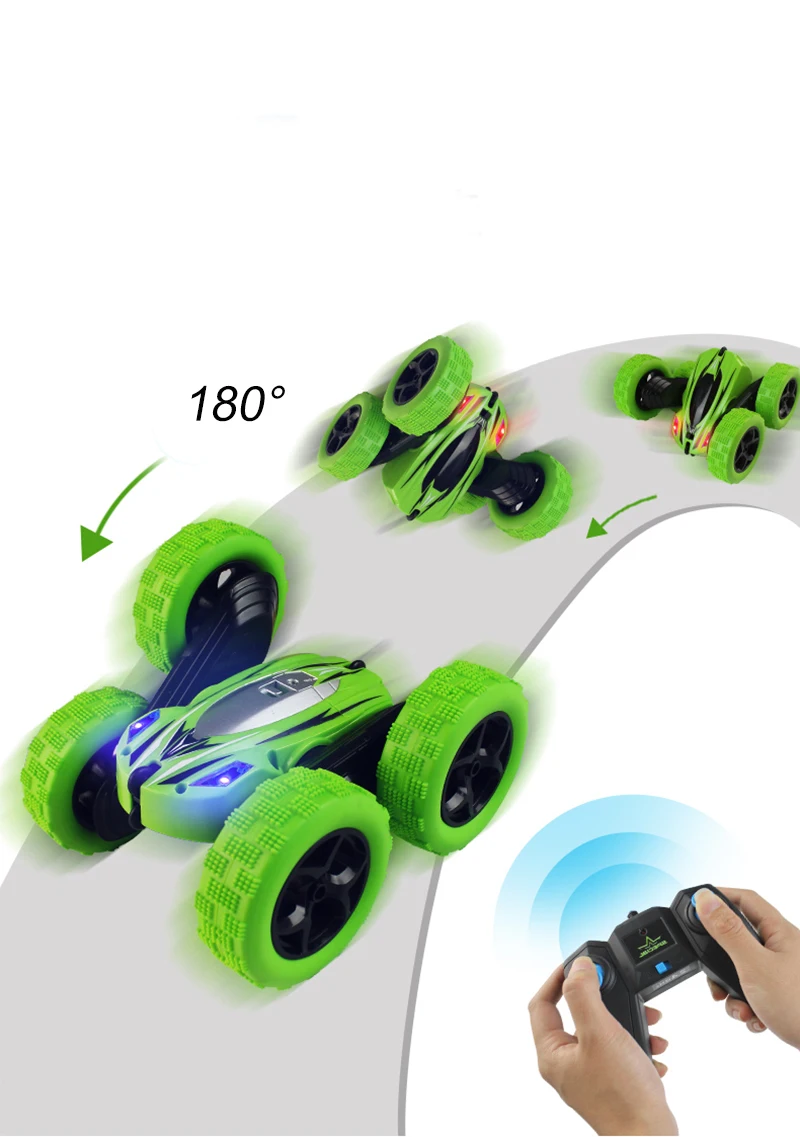 Машинки на пульте управления RC автомобиль 2,4G 4CH трюк Дрифт деформация багги автомобиль рок-гусеничный ролл автомобиль 360 градусов флип дети робот игрушечные машинки RC для подарков