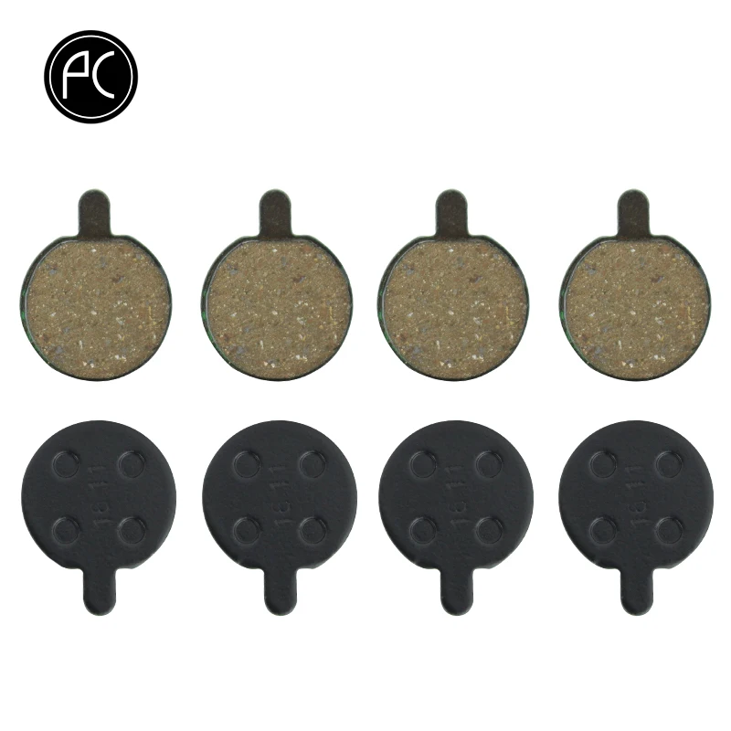 PCycling 4 пары резиновых дисковых тормозных колодок для ZOOM DB280 DB550 DB450 DB350 MTB