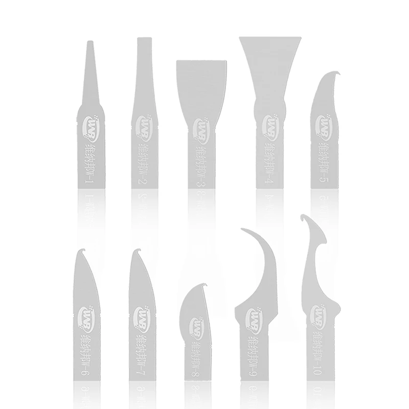 Knife WNB ремонтный нож процессор A7 A8 A9 A10 материнская плата Бурин для удаления телефонов процессоры нож s IC чип ремонт тонкие лезвия инструменты аксессуар - Цвет: Knife
