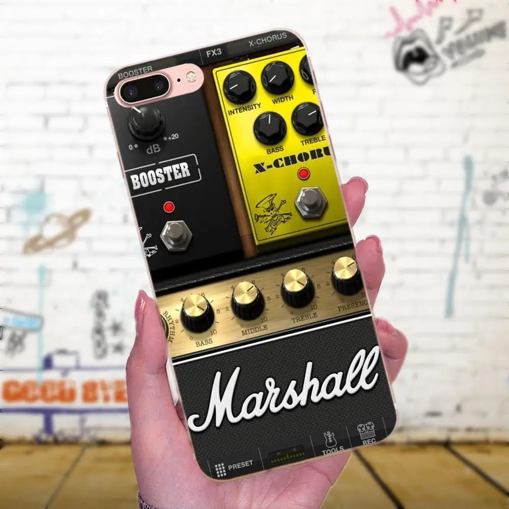 Marshall Guitar Amp Gold First-rate для Huawei P7 Honor 4C 5A 5C 5X 6 6C 6A 6X 7 7X 8 9 V8 V10 Y3II Y5II Y6II G8 Play Lite | Мобильные
