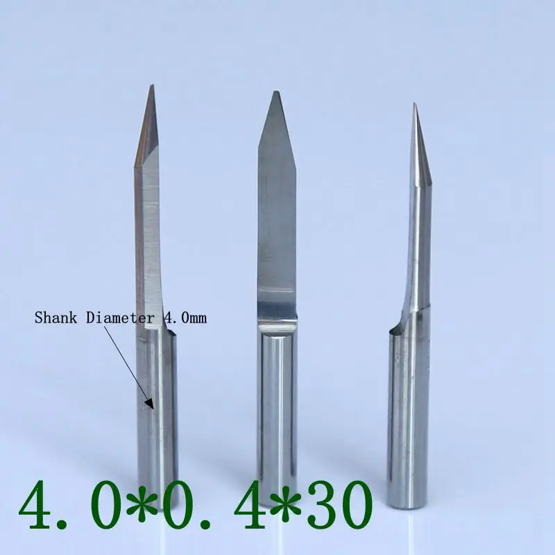 5 шт. инструменты с ЧПУ Вольфрамовая сталь PCB V type компьютерные гравировальные