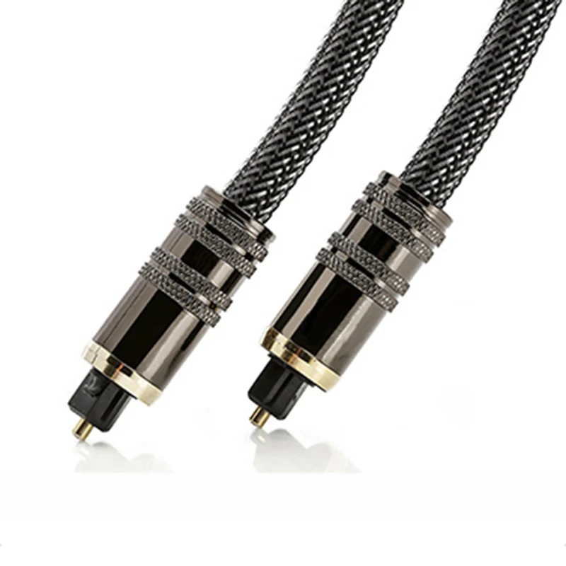 Toslink оптический аудио кабель Усилители домашние Цифровой линии Кабели RCA AUX для