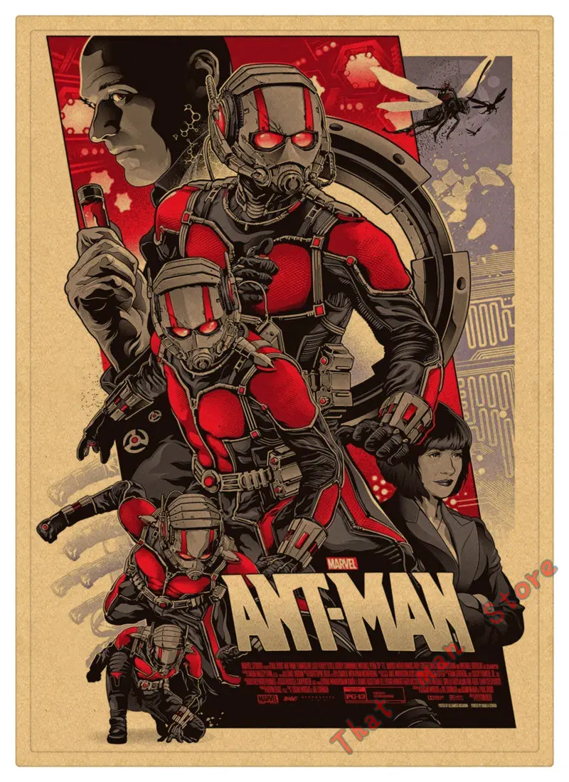 Фильм Marvel/Мстители/стражи галактики/фильм плакат декоративной живописи БАР стикер стены крафт бумага Плакат 42*30 см - Цвет: Розовый