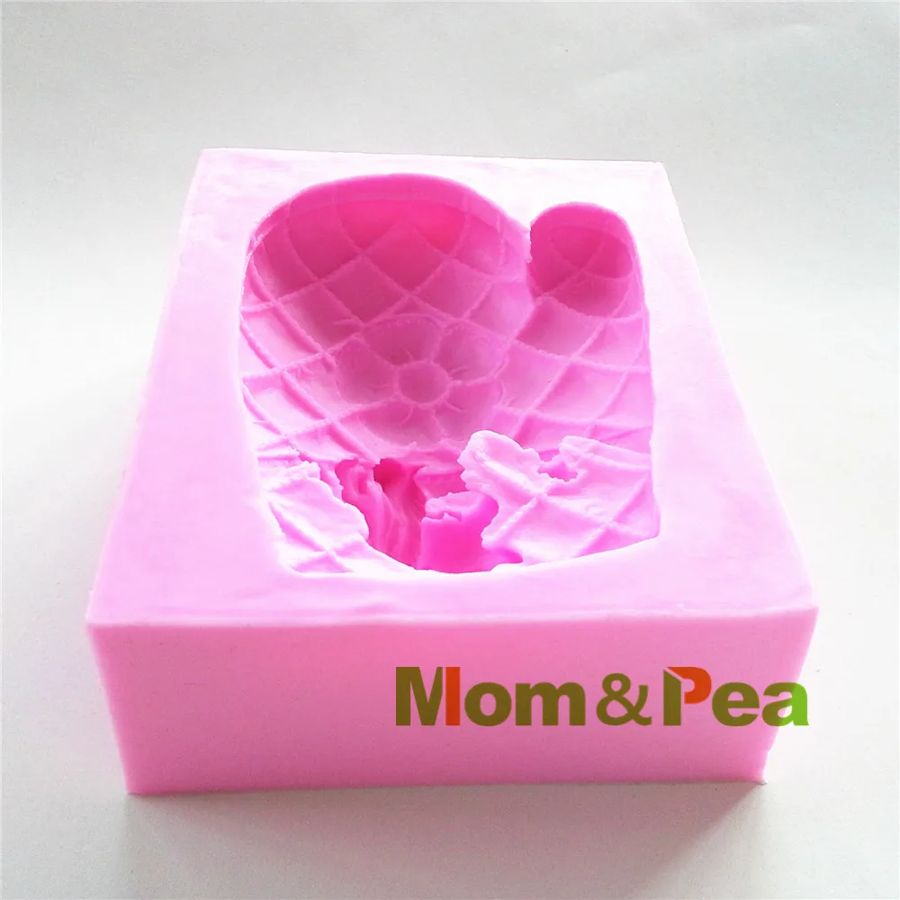 Mom &amp Pea 0489 Бесплатная доставка девушка сон внутри перчатки в форме силиконовой