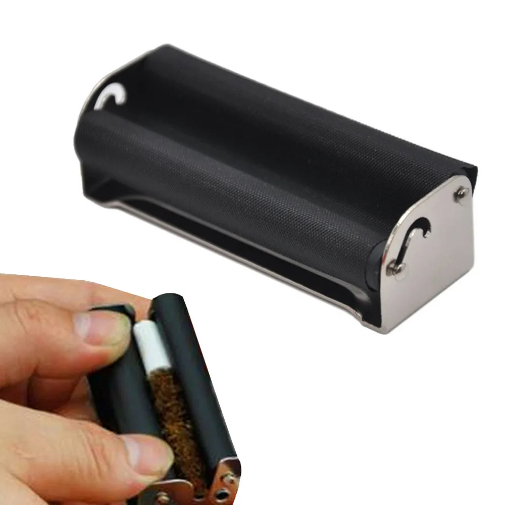 

Metal + Nylon Tobacco Roller Joint Roller Machine Size 70mm Blunt Fast Cigar Rolling Cigarette Cigarette Device