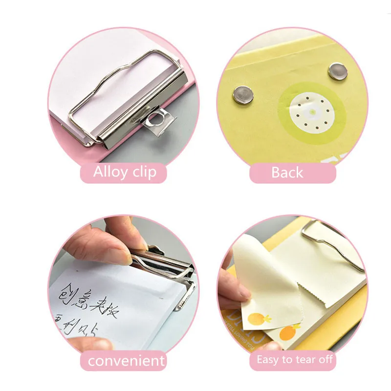 1 шт. мини буфер обмена милые канцелярские рабочие наклейки для дневника заметки