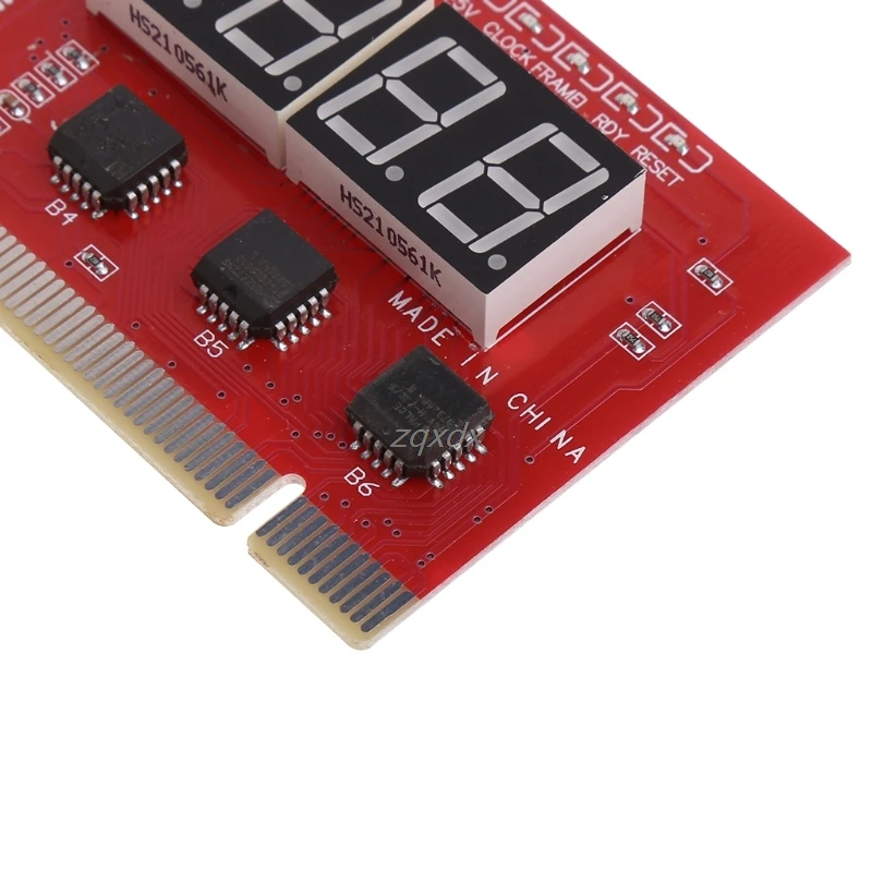 Новый компьютер PCI Postcard материнская плата светодиодный 4-значный диагностический