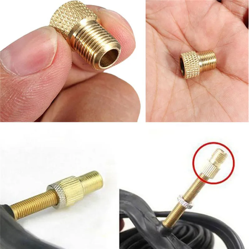 2018 2 шт. адаптер клапана шрадера для США преобразователь велосипедного насоса шин