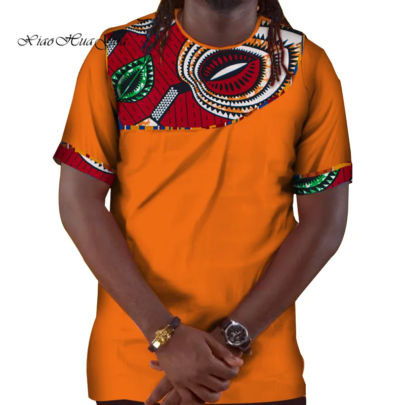 Новая модная одежда в африканском стиле Повседневные Вечерние мужские футболки