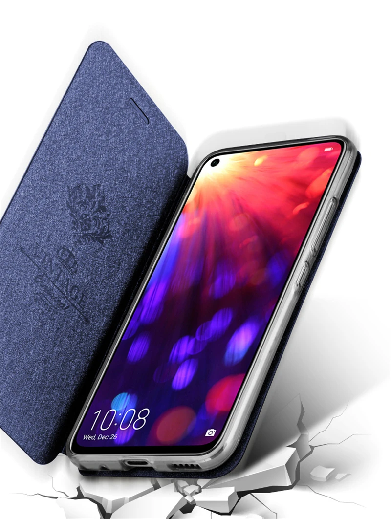 Mofi чехол для huawei honor view 20, кожаный чехол для honor v20, силиконовый чехол для huawei honor view 20, чехол из ТПУ, fundas view 20 v20, чехол