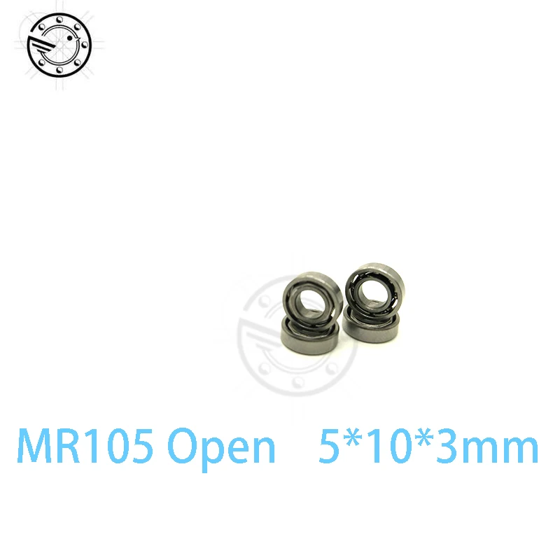 Мини шаровые подшипники MR105 открытого типа 50 шт. 5x10x3 мм 5*10*3 Бесплатная