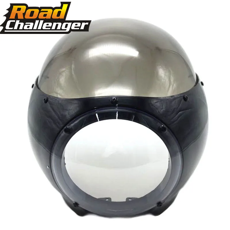 Передняя фара с козырьком для Harley Sportster XL 3/4 883 72 Dyna 5 1200 дюймов|Полные комплекты