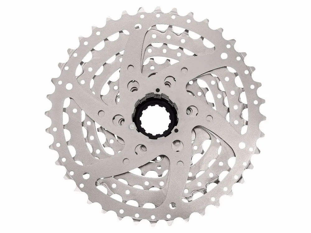 Sunracing 8 скоростей MTB кассеты csm680 40 T 11-40 T широкого соотношения 8 s горное свободное колесо Freewheel черный серебристый