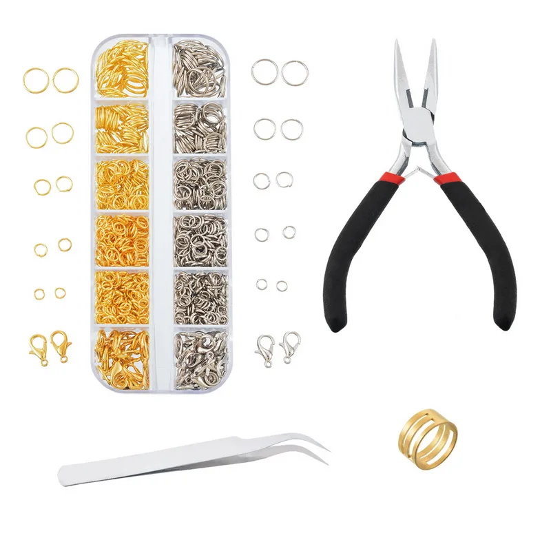 DIY аксессуары для ювелирных изделий комбинированное кольцо крючок ушей клипсы