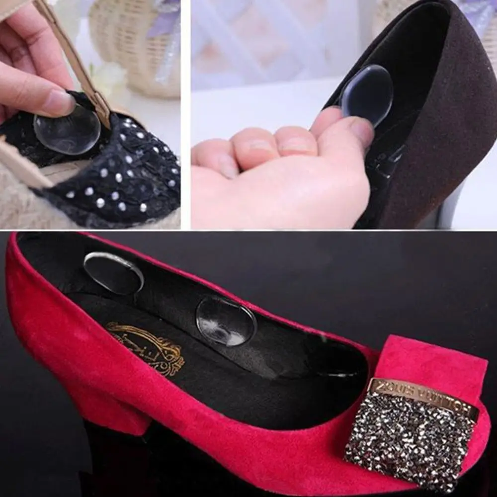 6 шт./лист полезный Новый женский силиконовый гель стельки для обуви вставки