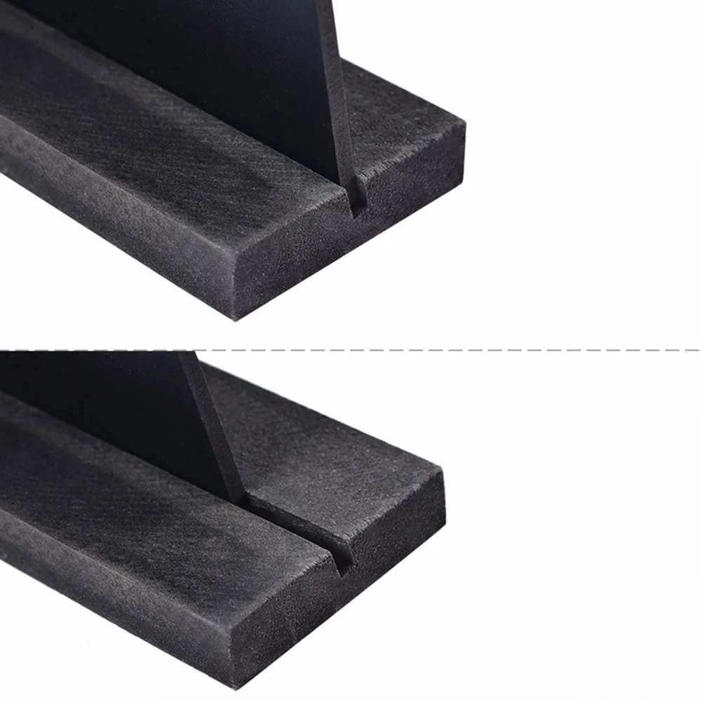 Стираемая двухсторонняя деревянная доска с кронштейном для украшения стола