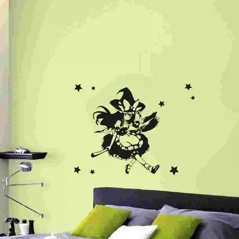 Наклейка в стиле аниме стихина Touhou Project мультяшный Кирисаме Мариса наклейка на