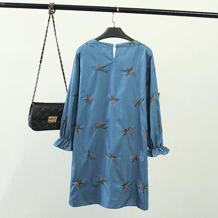 Новое поступление женские большие размеры одежда Новинка 2017 джинсовые