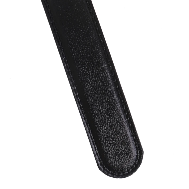 

Men Business Belt Replacing Waistband Without Buckle Faux Leather Automatic