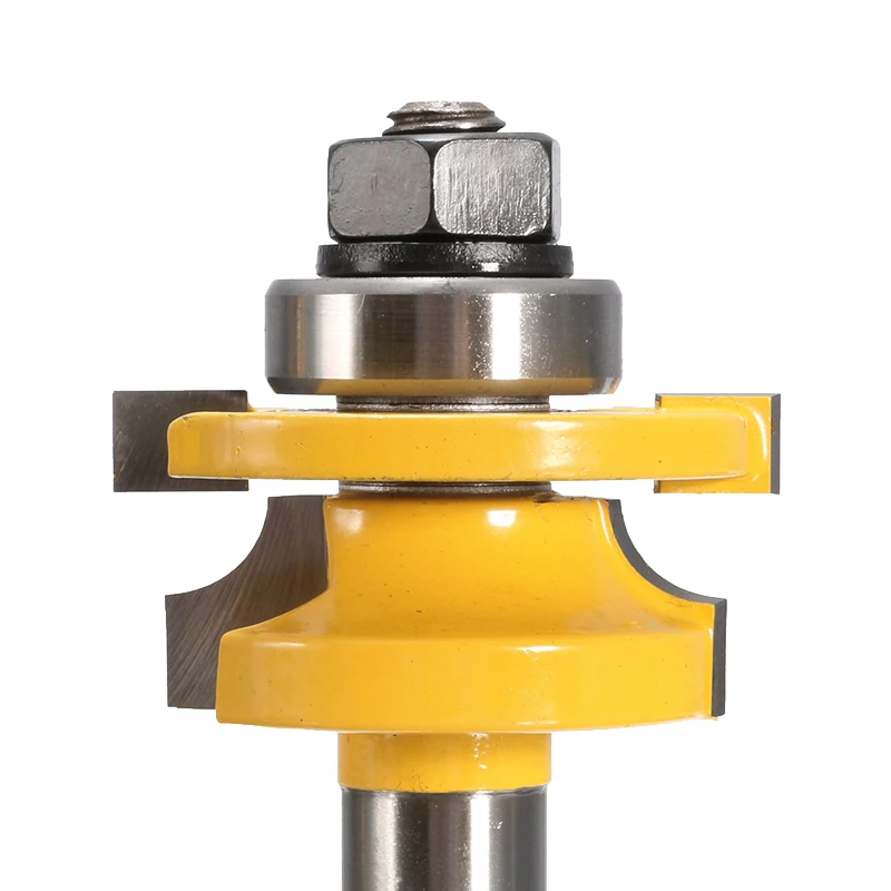 Лучшая акция: 3 шт. фрезы для роутера с закругленными кромками, пластины для рейлингов, стиль, глубокий паз. Материал: сплав. Диаметр 1/2 дюйма.