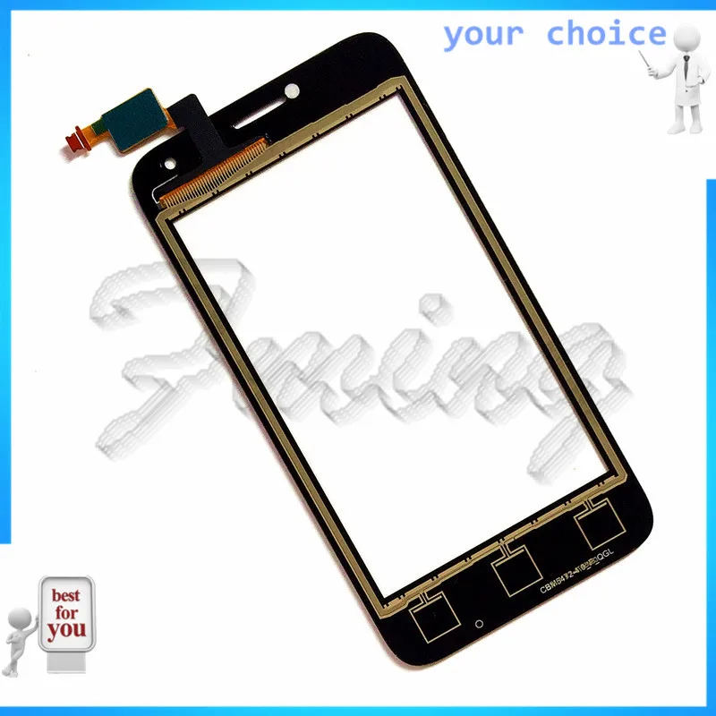 Сенсорный датчик RUBINZHI для Alcatel One Touch Pixi OT 4024 OT4024 OT-4024 OT4024D 4024D 4024X сенсорный экран