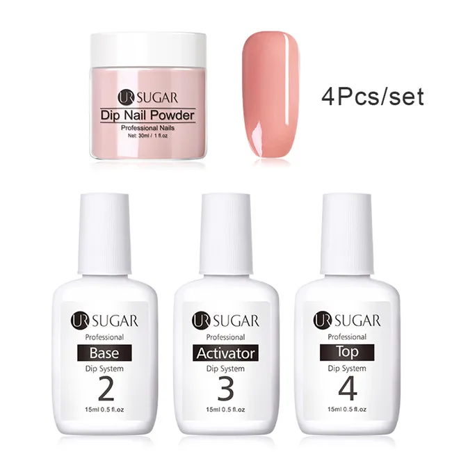 Set 14 Ur Sugar 30 мл окунания порошки для ногтей голографический Блестящий Порошок для ногтей Система окунания порошка украшение натуральный сухой без лампы - Цвет: Set 14
