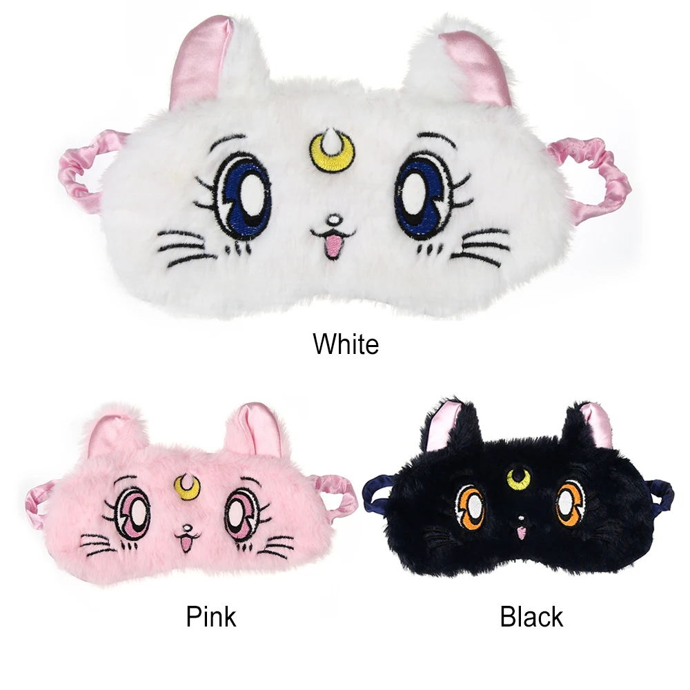 

1Pcs Cute 3D Sleep Mask Natural Sleeping Eye Mask Eyeshade Cover Shade Eye Patch Women Soft Portable Blindfold Travel Eyepatch