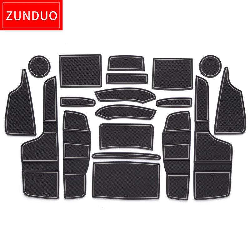 ZUNDUO Противоскользящий слот для ворот подставка чашки Ford RANGER 2012-2021 аксессуары